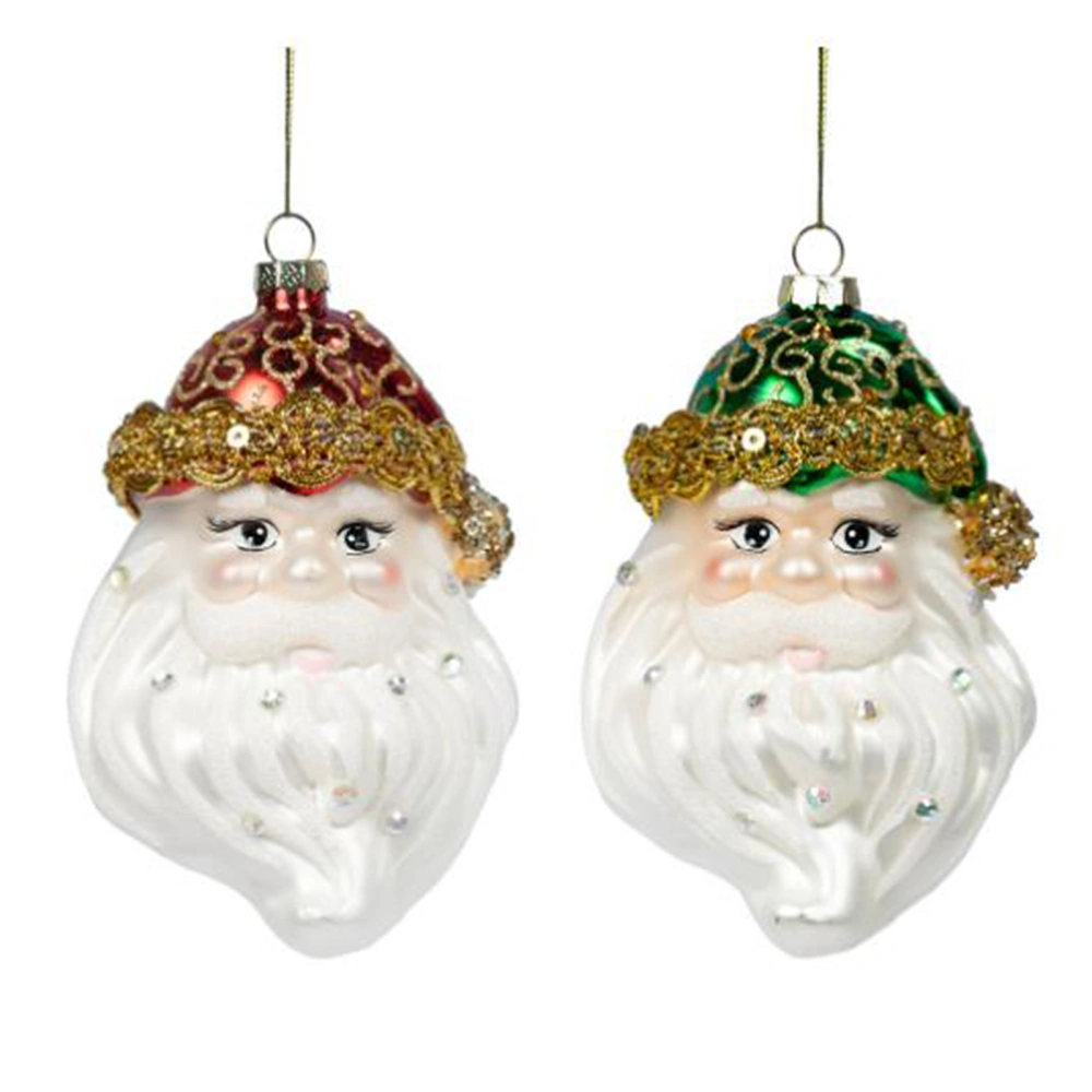 Christmas Tree Ornament, Cute Santa Claus Figurines Hanging Decor