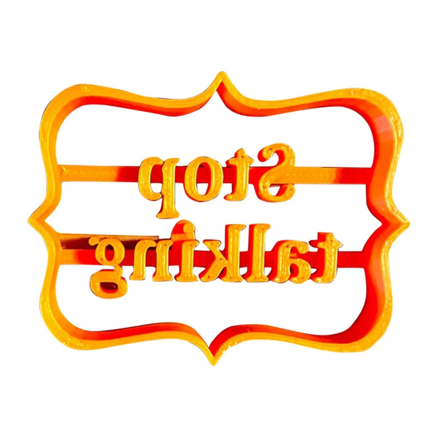 Biscuit Mould, Solid Color Letter Patterns Food Mould DIY Baking Tools