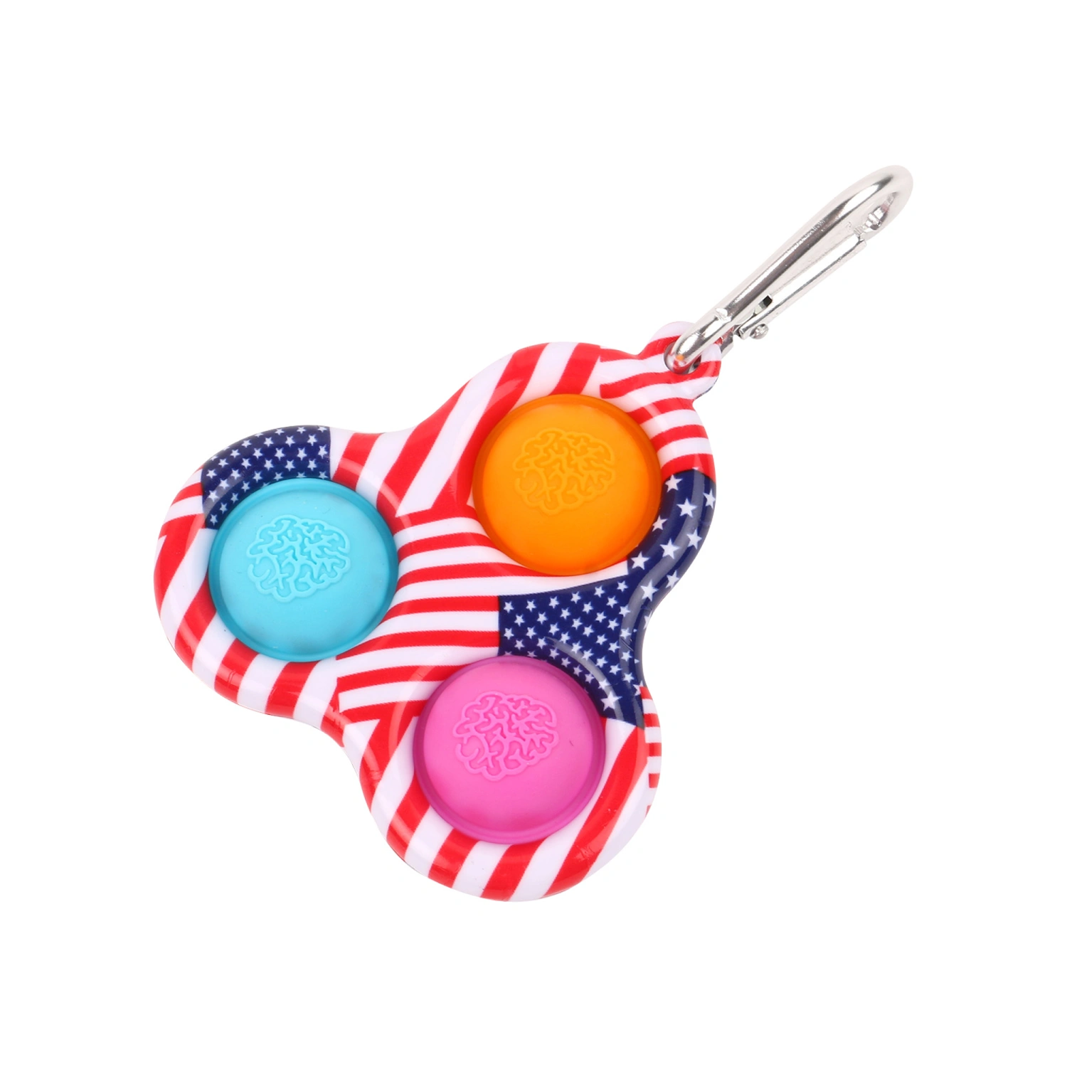 Decompression Key Chain Pendant, Anti-anxiety Stress Relief Key Ring