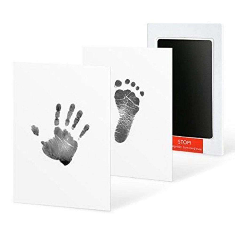 3Pcs Clean Touch Baby Footprint & Handprint Ink Pad Keepsake Kits