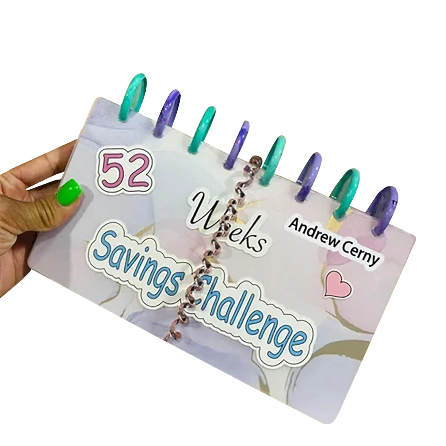 Budget Binder with Cash Envelopes, Money Organizer for Budgeting