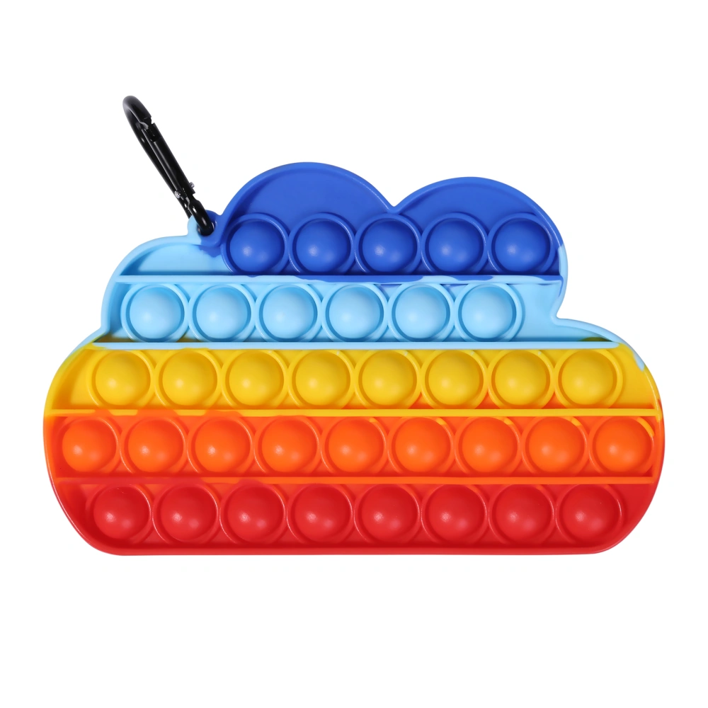 Decompression Toys, Cloud-Shaped Push Bubble Toys Stress Reliever