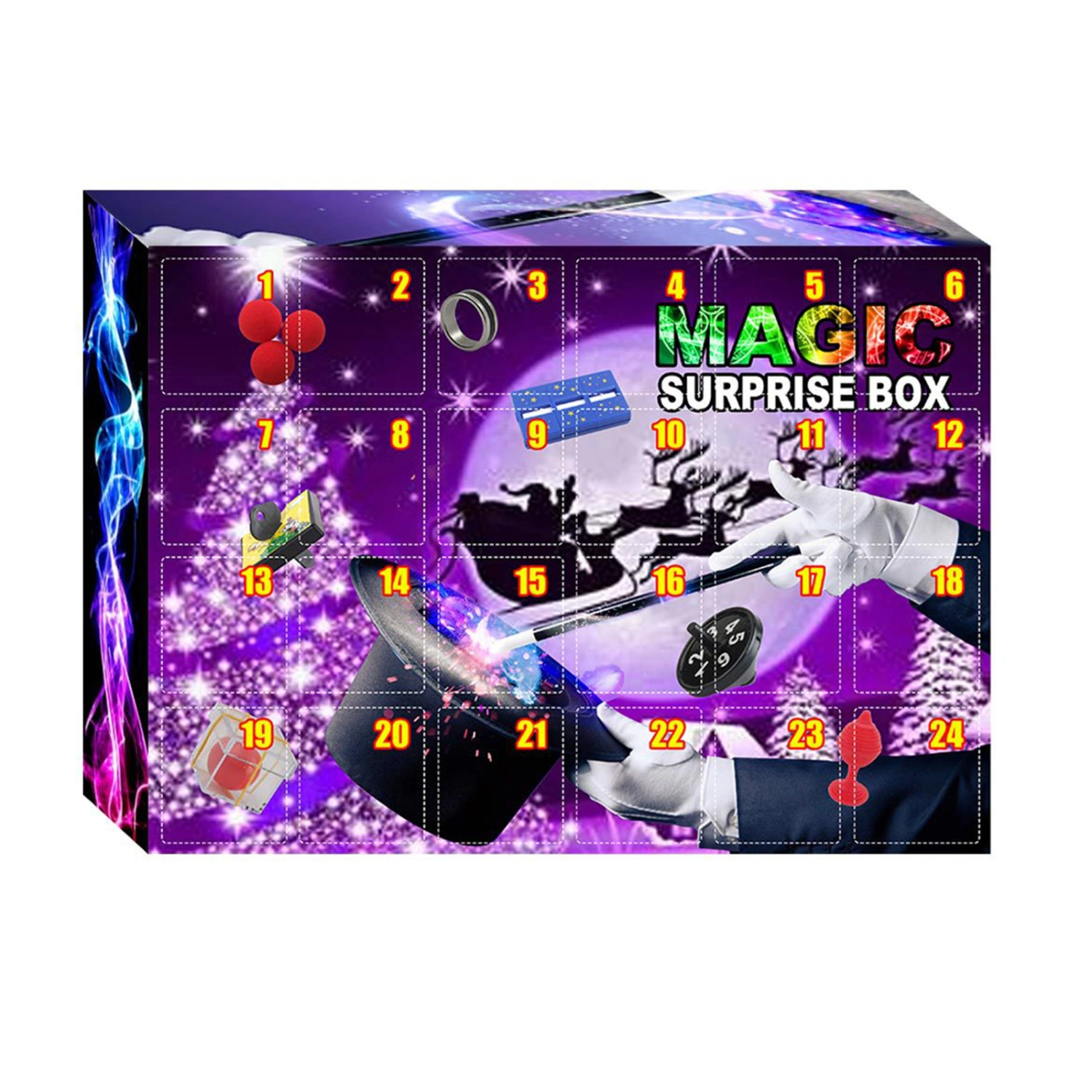 Christmas Blind Box, Magic Props Kit Educational Toys Gift Box