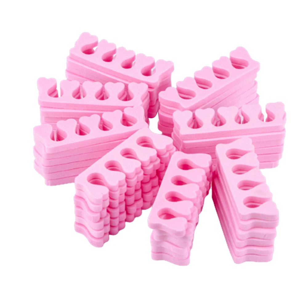 50Pcs Toe Separators, Nail Soft Foam Finger Holding Dividers