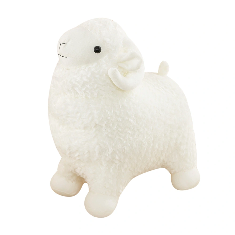 Lovely Stuffed Cartoon Lamb Doll Cute Goat Animal Sleeping Pillow