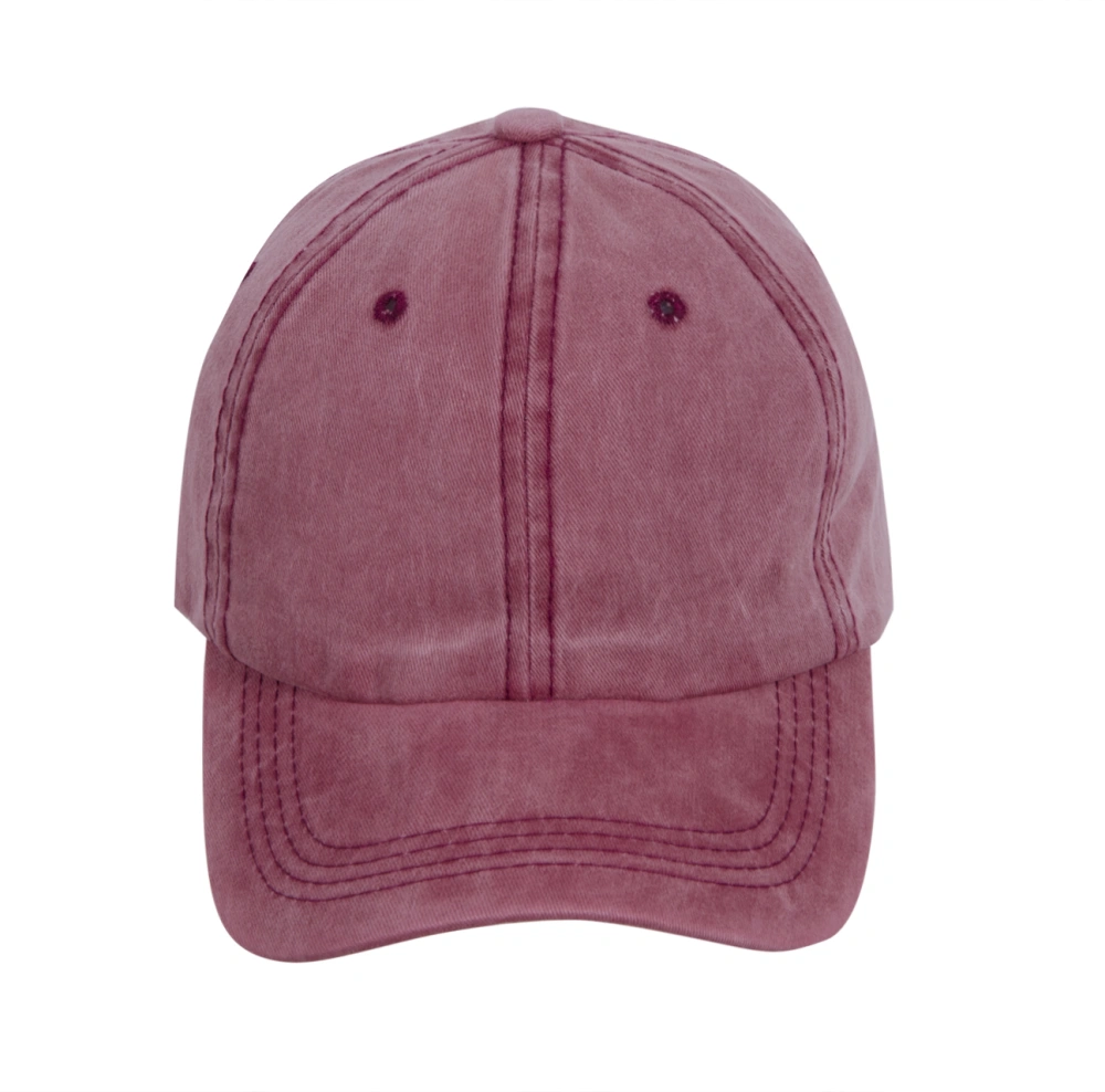 Men/Women Casual Baseball Cap Adjustable Washed Style Solid Hat