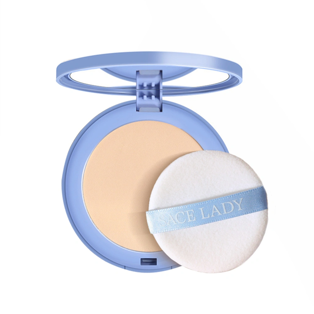 Matte Face Pressed Powder Waterproof Oil Control Setting Powder 