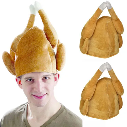 Unisex Cap Funny Turkey Style Lifelike Free Size Lightweight Warm Hat