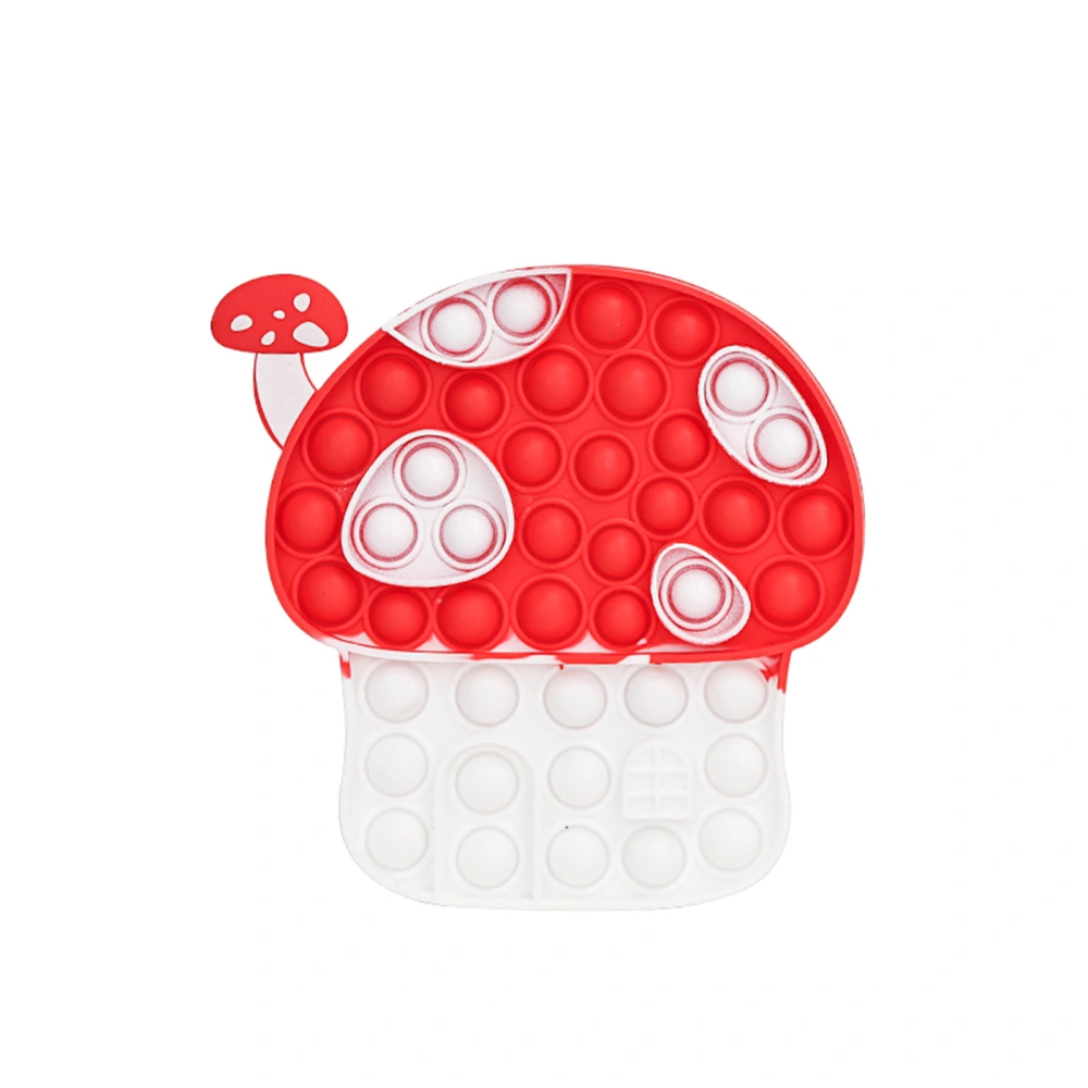 Fidget Toy Plate, Mushroom Shape Desktop Adult Children Game Prop