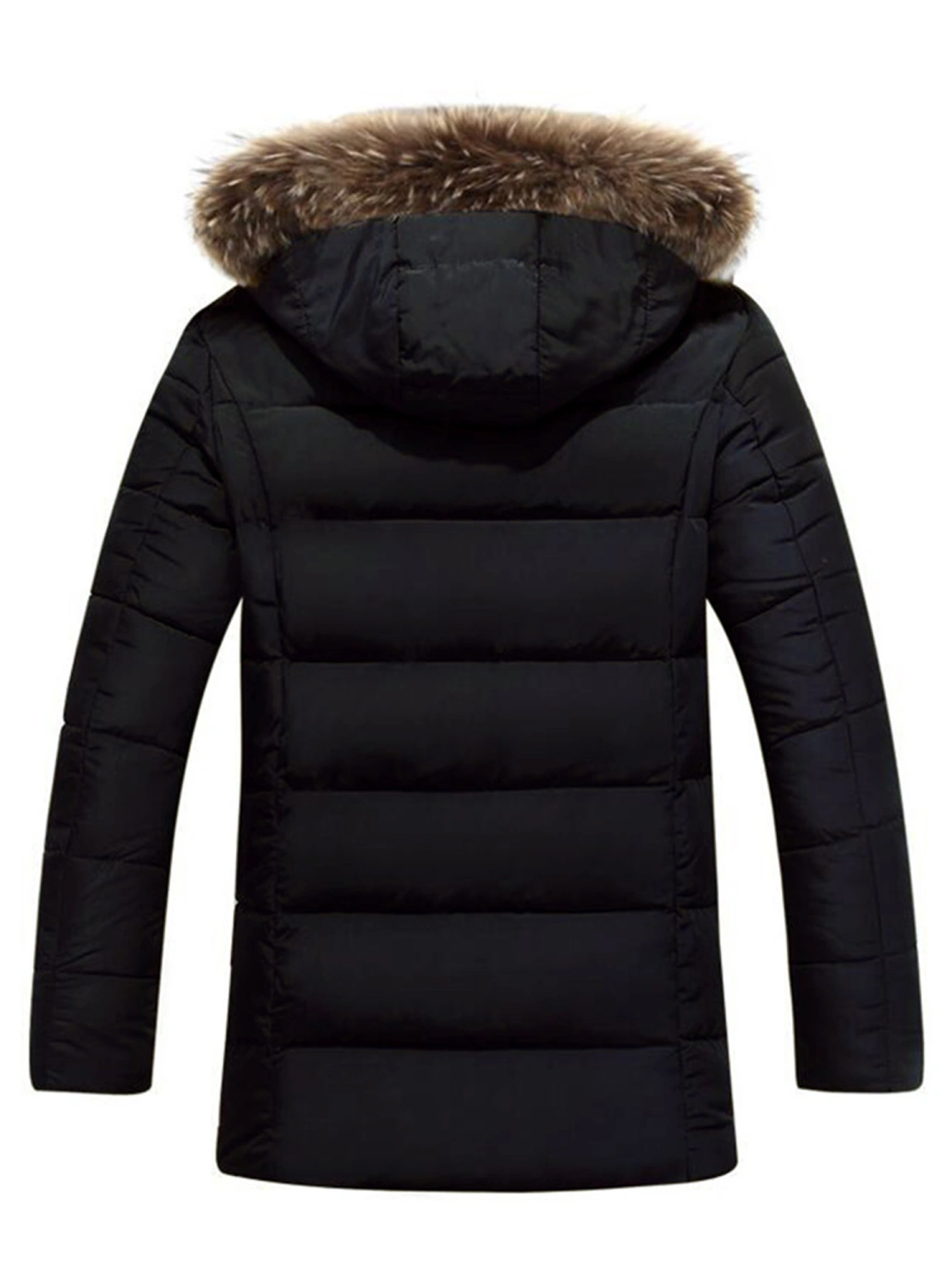 Winter Coats for Men, Cotton Lined Jackets with Pockets Outerwear
