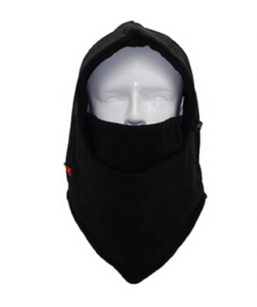 Women Men Windproof Balaclava Fashion Solid Color Fleece Face Mask Hat