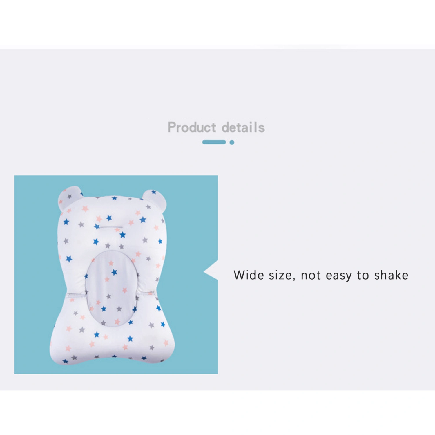 Baby Bath Cushion Pad Newborn Bathtub Mat Infant Bath Supporter Net