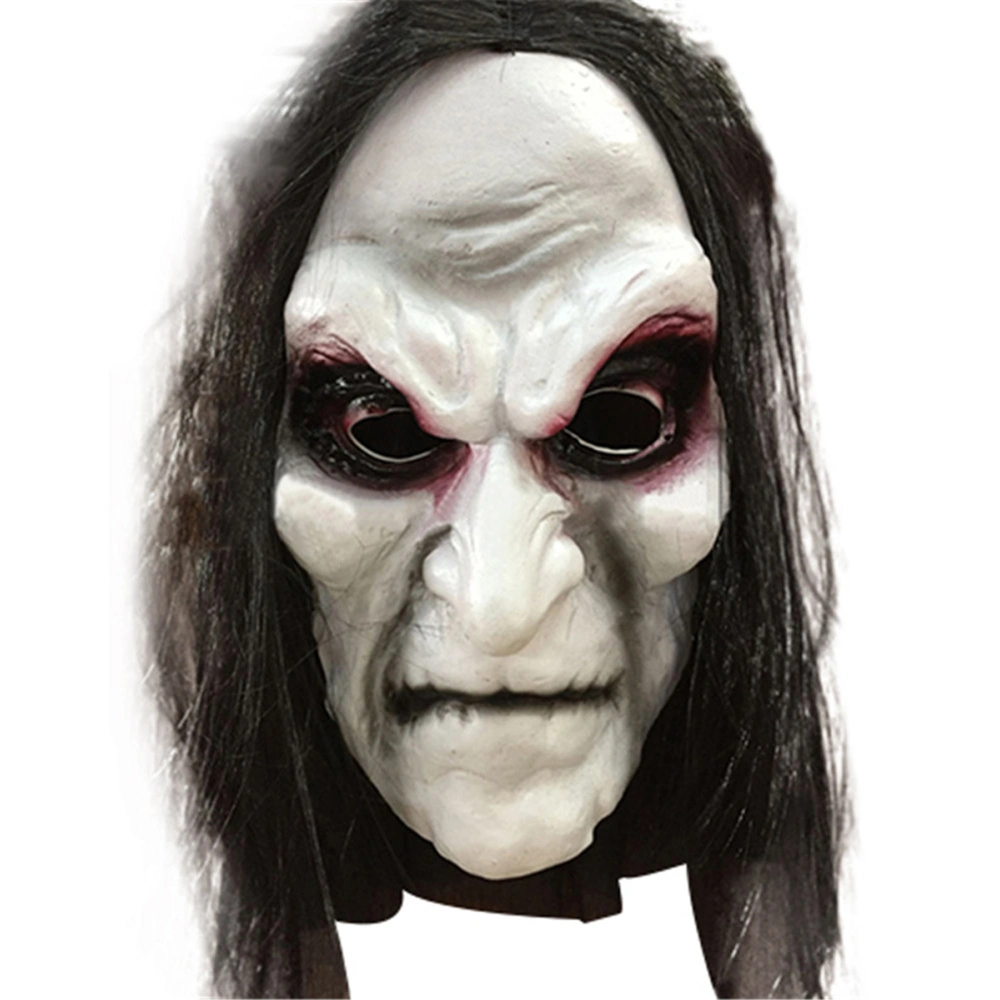 Halloween Mask Rubber, Scary Zombie Headgear Party Decoration