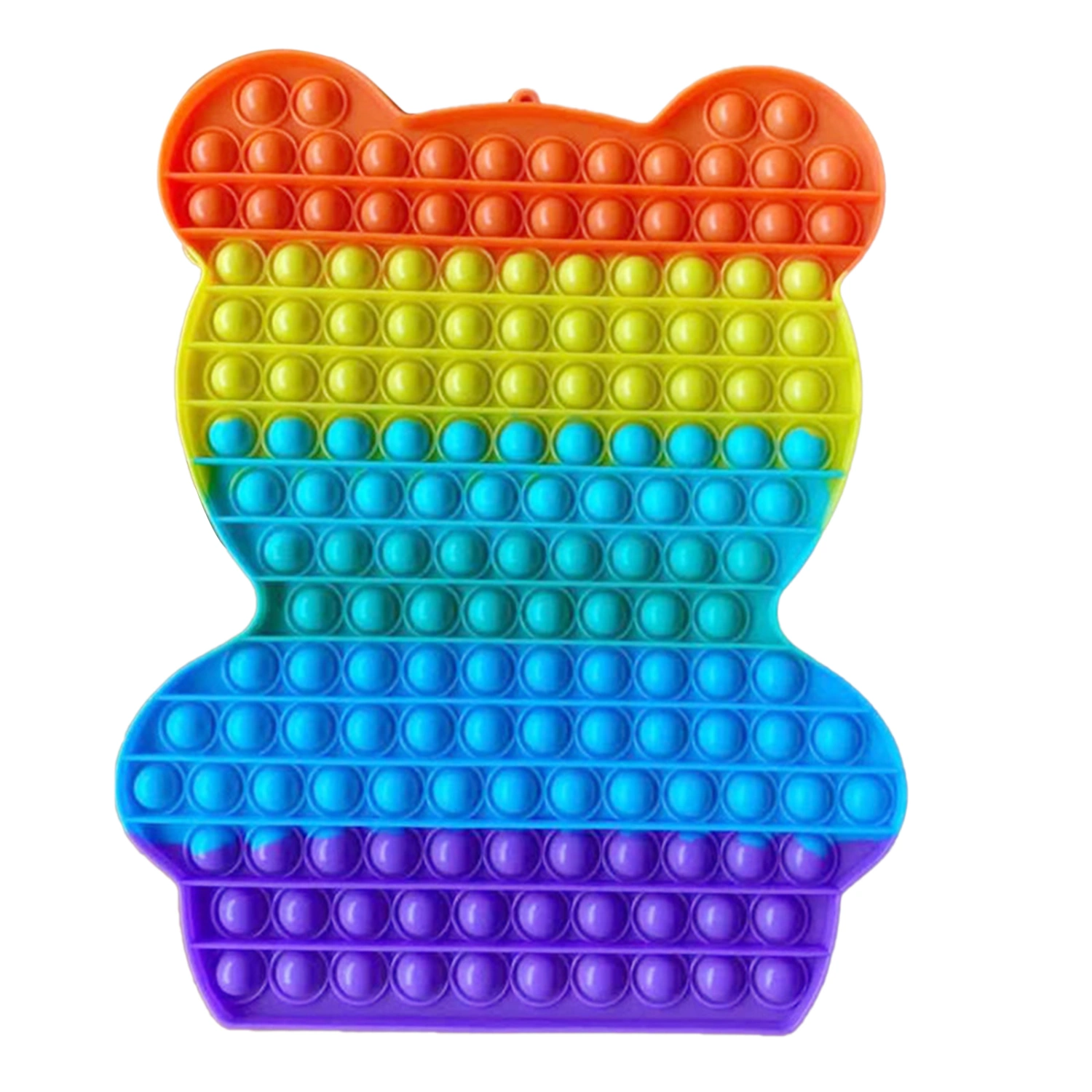 Push Pop Bubble Fidget Toy, Cute Bear Astronaut Shape Sensory Toy