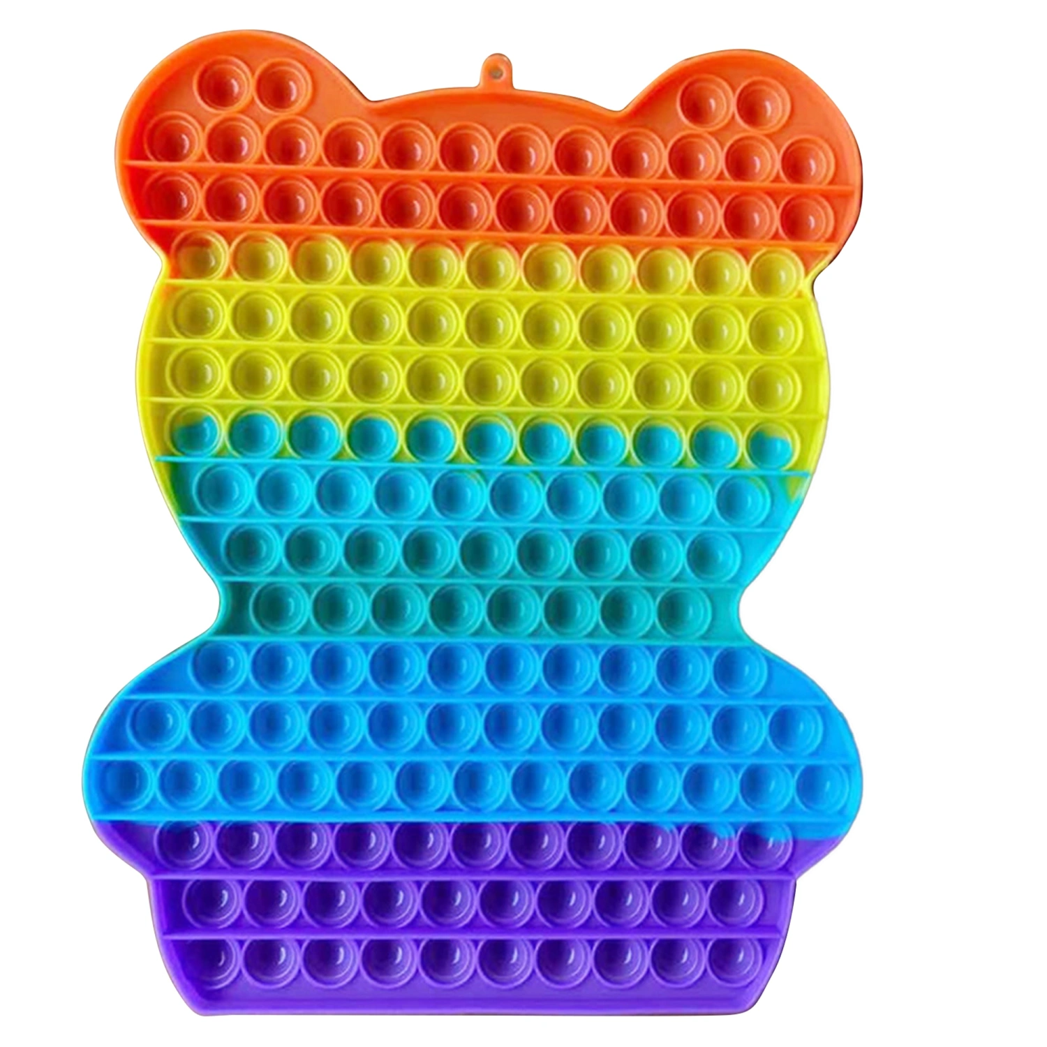 Push Pop Bubble Fidget Toy, Cute Bear Astronaut Shape Sensory Toy