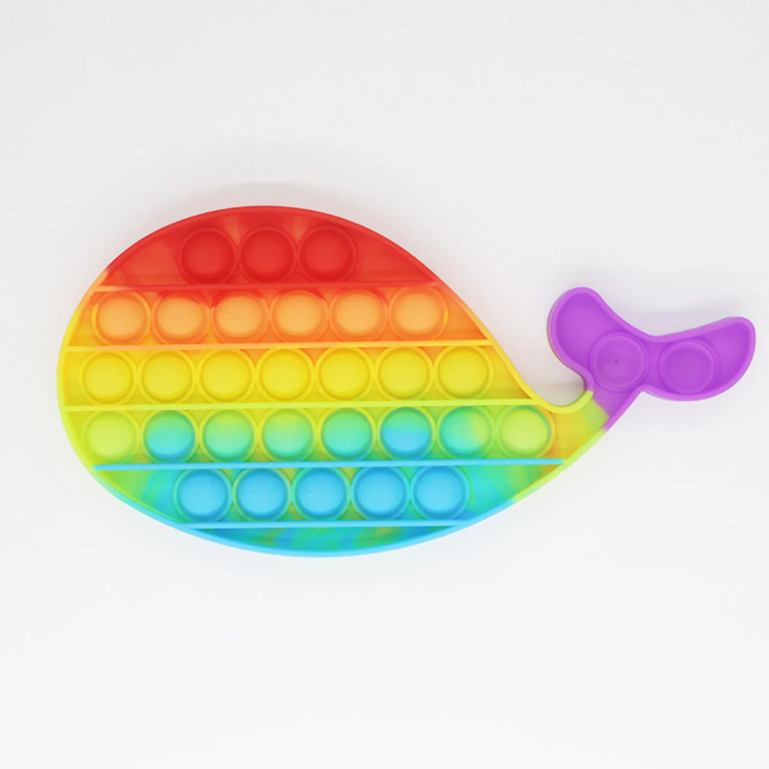Push Pop Bubble Fidget Toy, Color Block Sensory Toy Tactile Logic Game