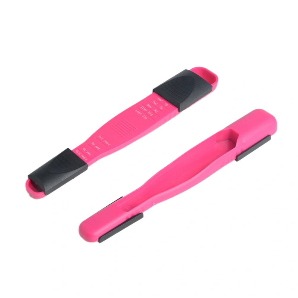 1 * Adjustable Measuring Spoon
Food Grade ABS
21.5 cm * 3.5 cm * 2.4 cm / 8.5 inch * 1.4 inch * 0.9 inch