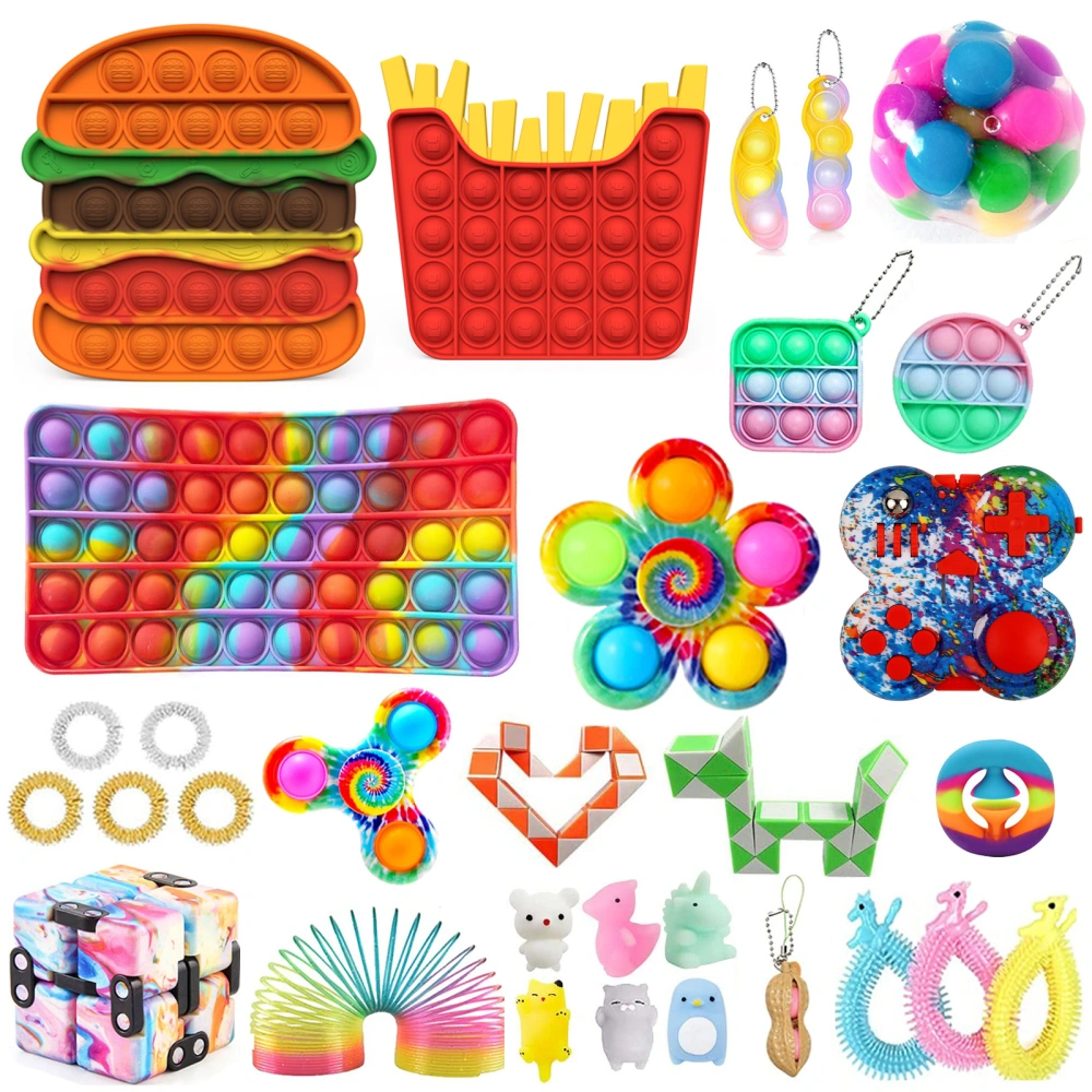 Sensory Fidget Toys Set, 31Pcs Relieving Stress Autism Toys Kit