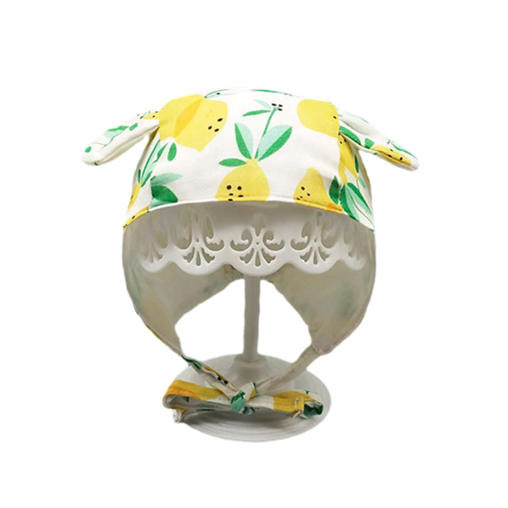 Unisex Baby Anti-Sunburn Cap, Fruits/Floral/Animals Pattern Hat