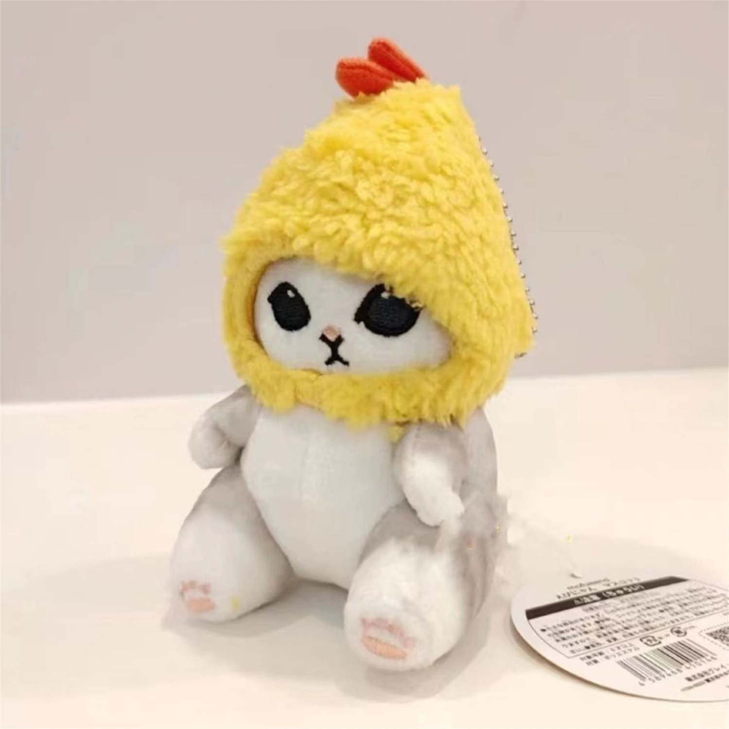 Cute Cartoon Plush Toy, Shark/Fried Shrimp Stuffed Soft Doll 