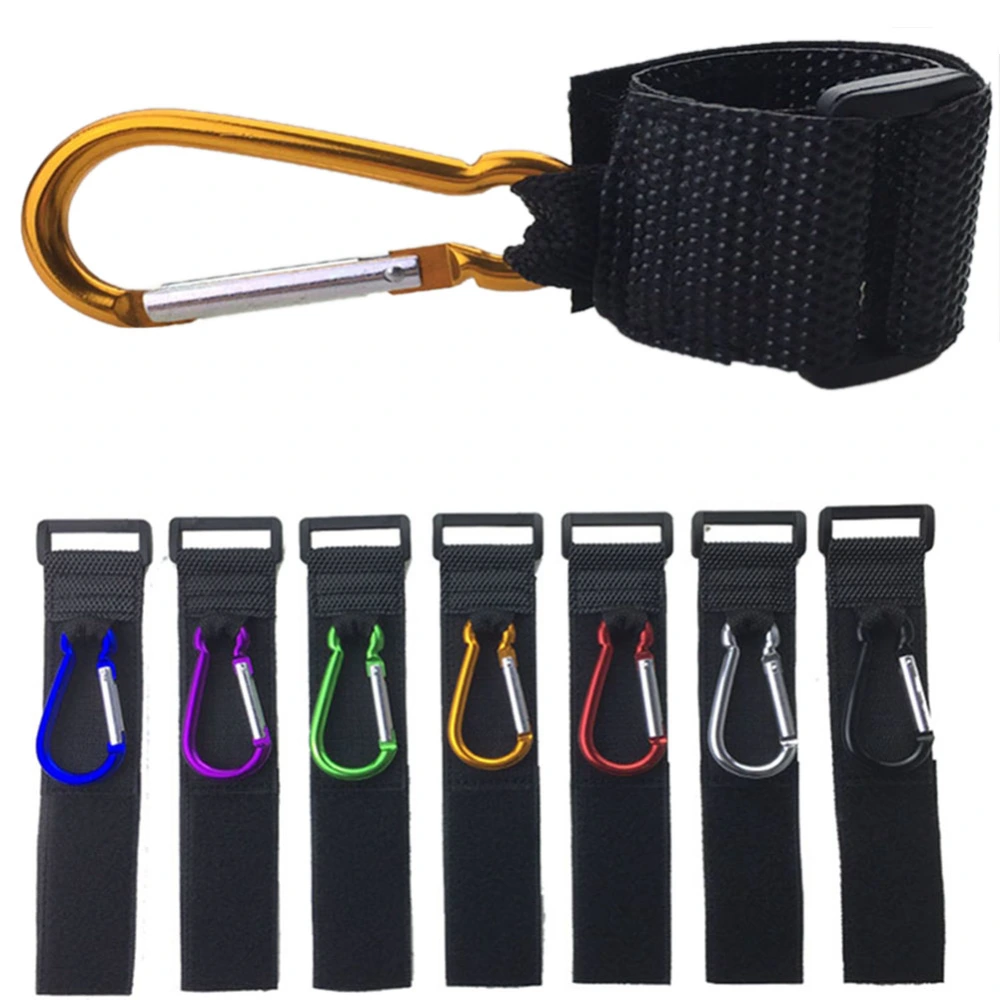 Baby Stroller Hooks Clips, Multifunctional Hooks with Adjustable Non-Slip Strap