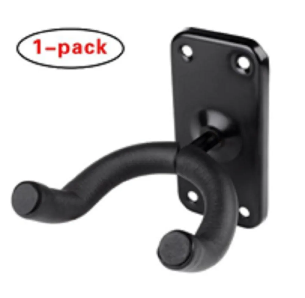 Wall Mount Guitar Hanger Holder;  Wall Hook Holder Stand Display.