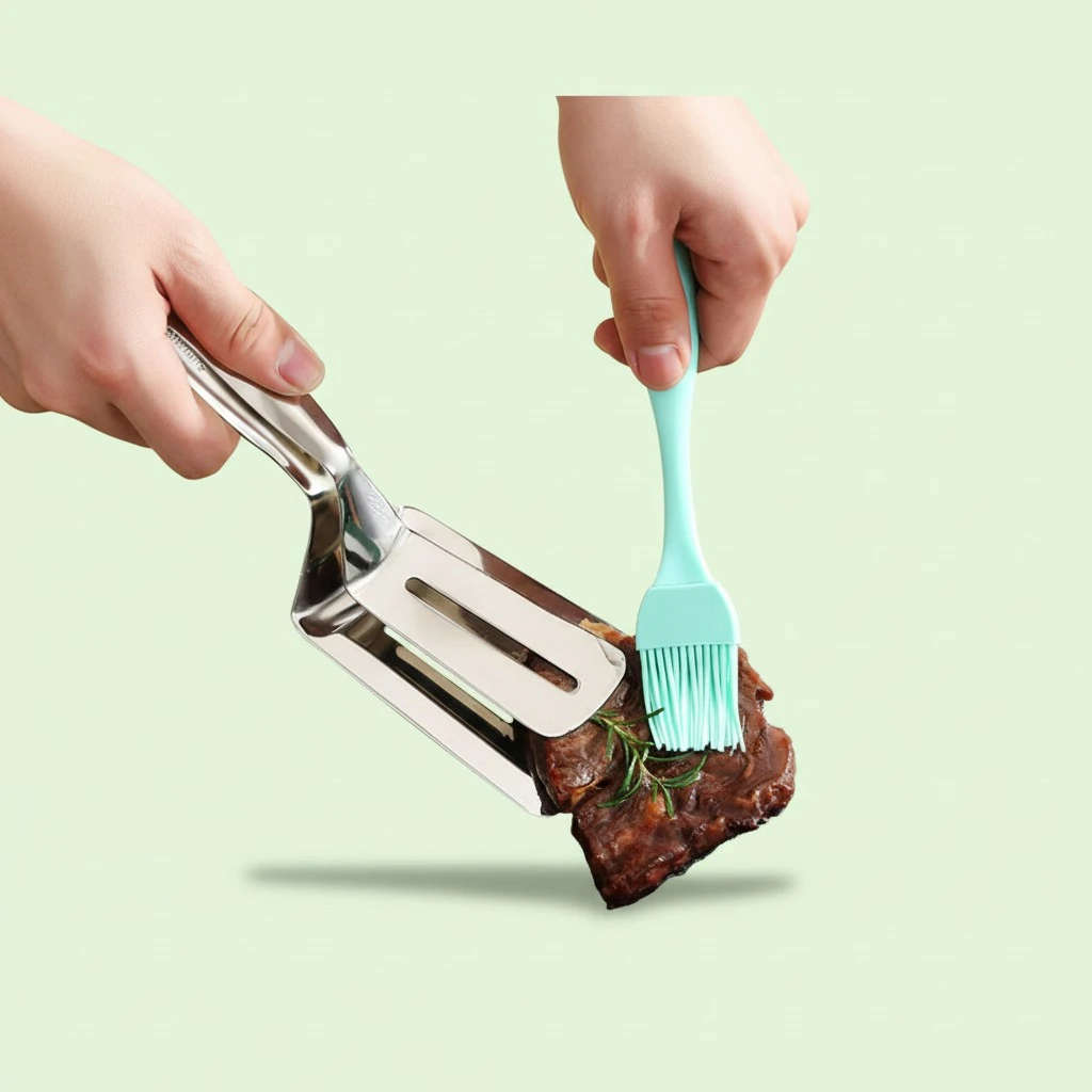 Kitchen Accessories Brush, Baking BBQ Basting Cooking Pastry Utensil Brushes
