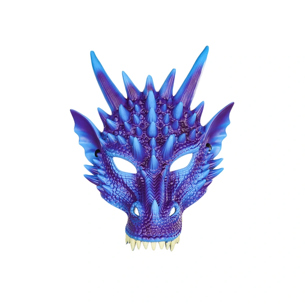 Halloween Scary Dragon Animals Facewear Realistic Texture Headgear