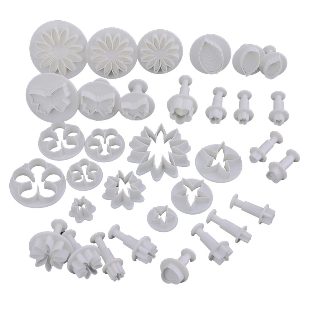 Flower Leaf Butterfly Heart Shape Decorating Mold, DIY Tools