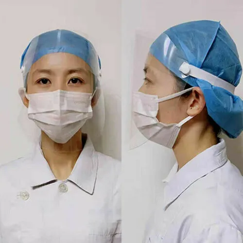 Transparent Flip Safety Protective Mask Adjustable Full Face Shield