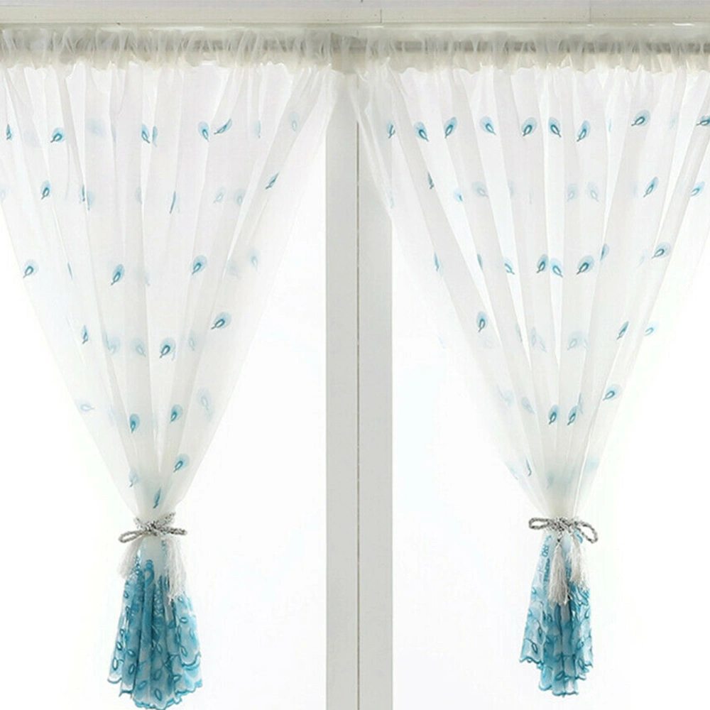 Top-ranking material embroidered curtains