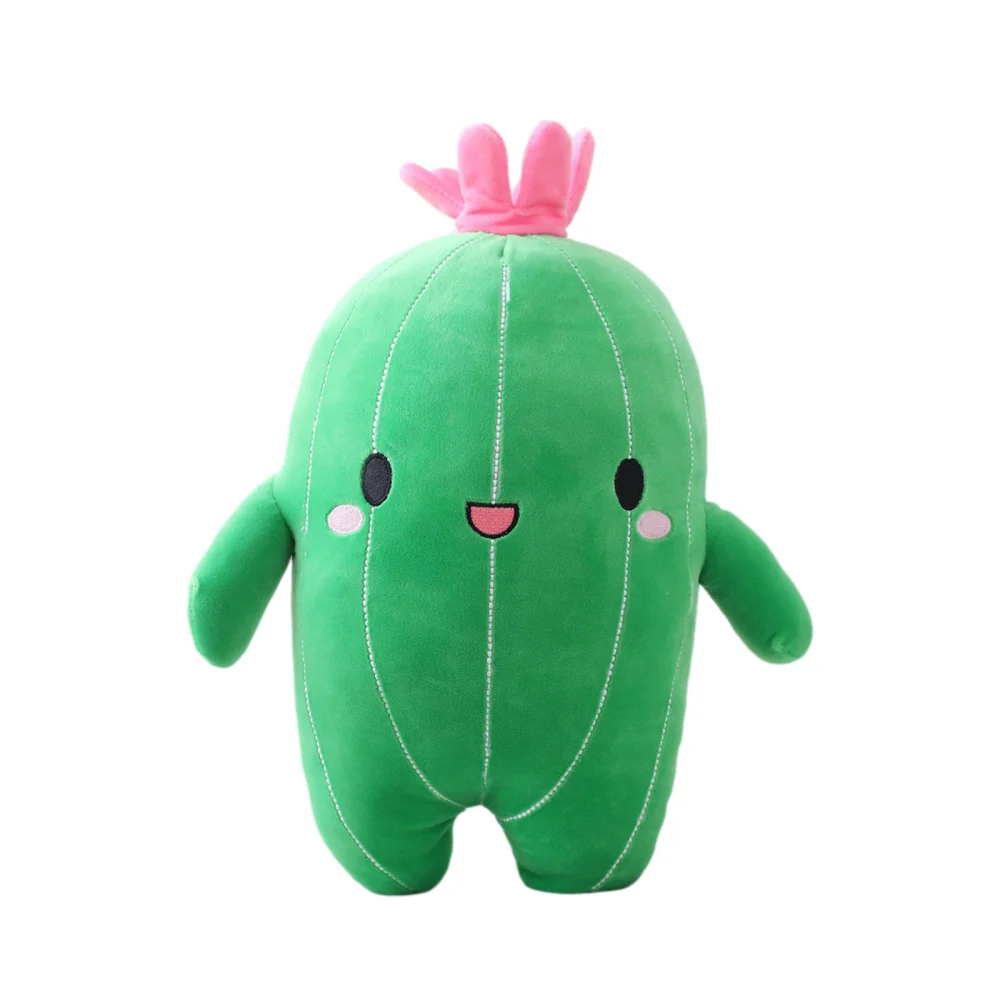 Stuffed Toys, Cartoon Cactus Shaped Dolls Plush Toys Back Cushion