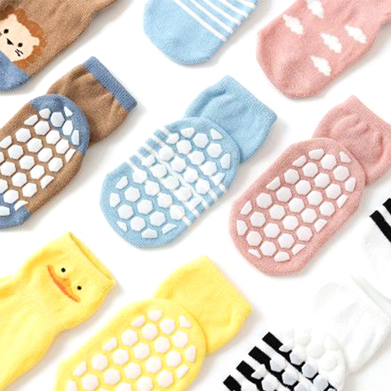 Baby Socks for Girls & Boys Toddler Cartoon Print Floors Socks
