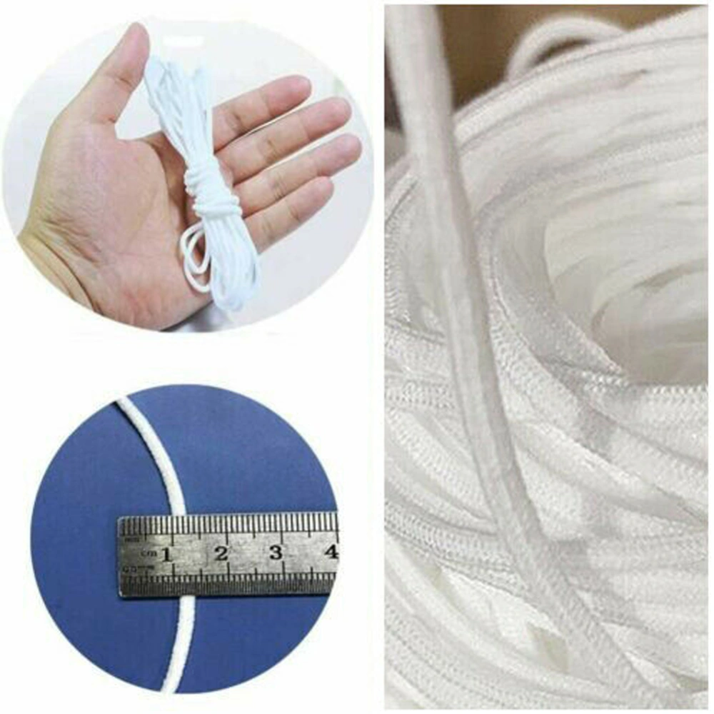 Mask Rope DIY Practical Solid Color Wearable Soft Handmade Elastic Band