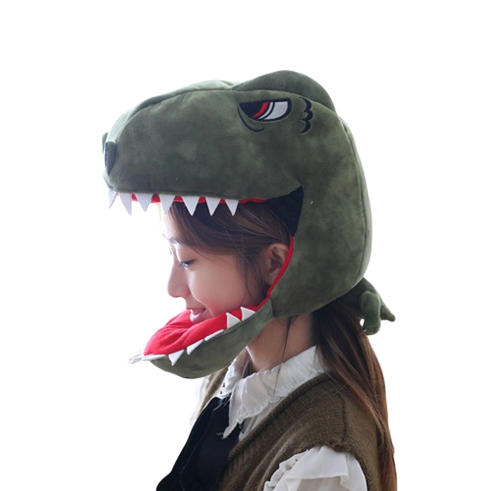 Adult and Children’s Plush Dinosaur Head Mask, Photo Props Animal Headgear