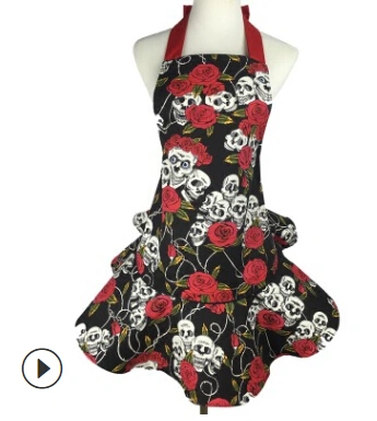High Quality, Black and floral, Adjustable Waist Ties