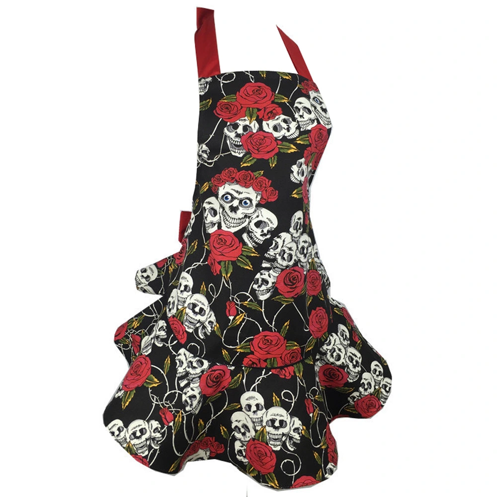 High Quality, Black and floral, Adjustable Waist Ties