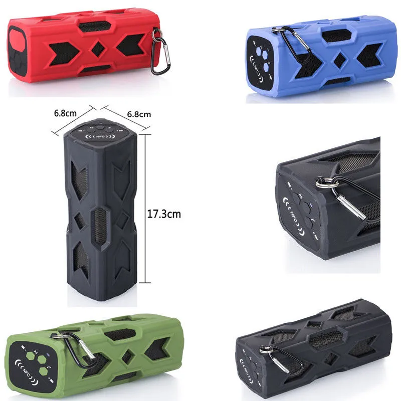 Portable Waterproof Ultra Bass Subwoofer Wireless Bluetooth Speaker
