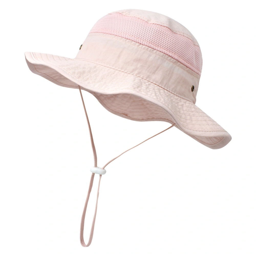 Toddlers Fisherman Hat, Mesh Splicing Outdoor Sun Protection Cap