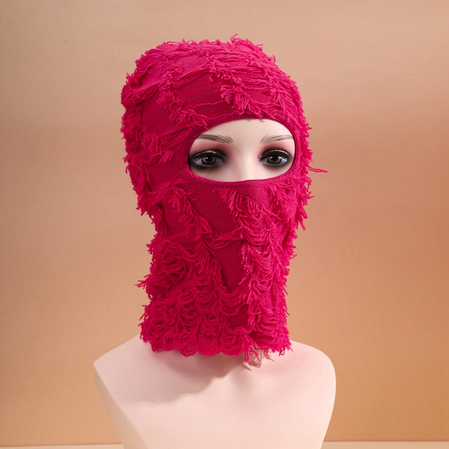 Women Men Distressed Balaclava Neck Warmer Camouflage Face Coverings