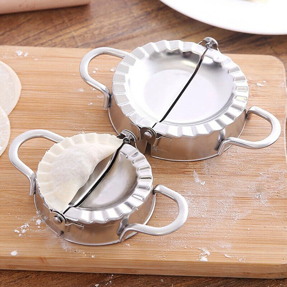 Stainless Steel Dumpling Mould Cutter Dough Press Pie Maker Set