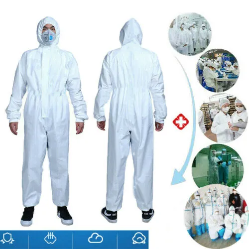 Waterproof Disposable Protective Clothing, Anti-Virus Oil-Resistant Coverall