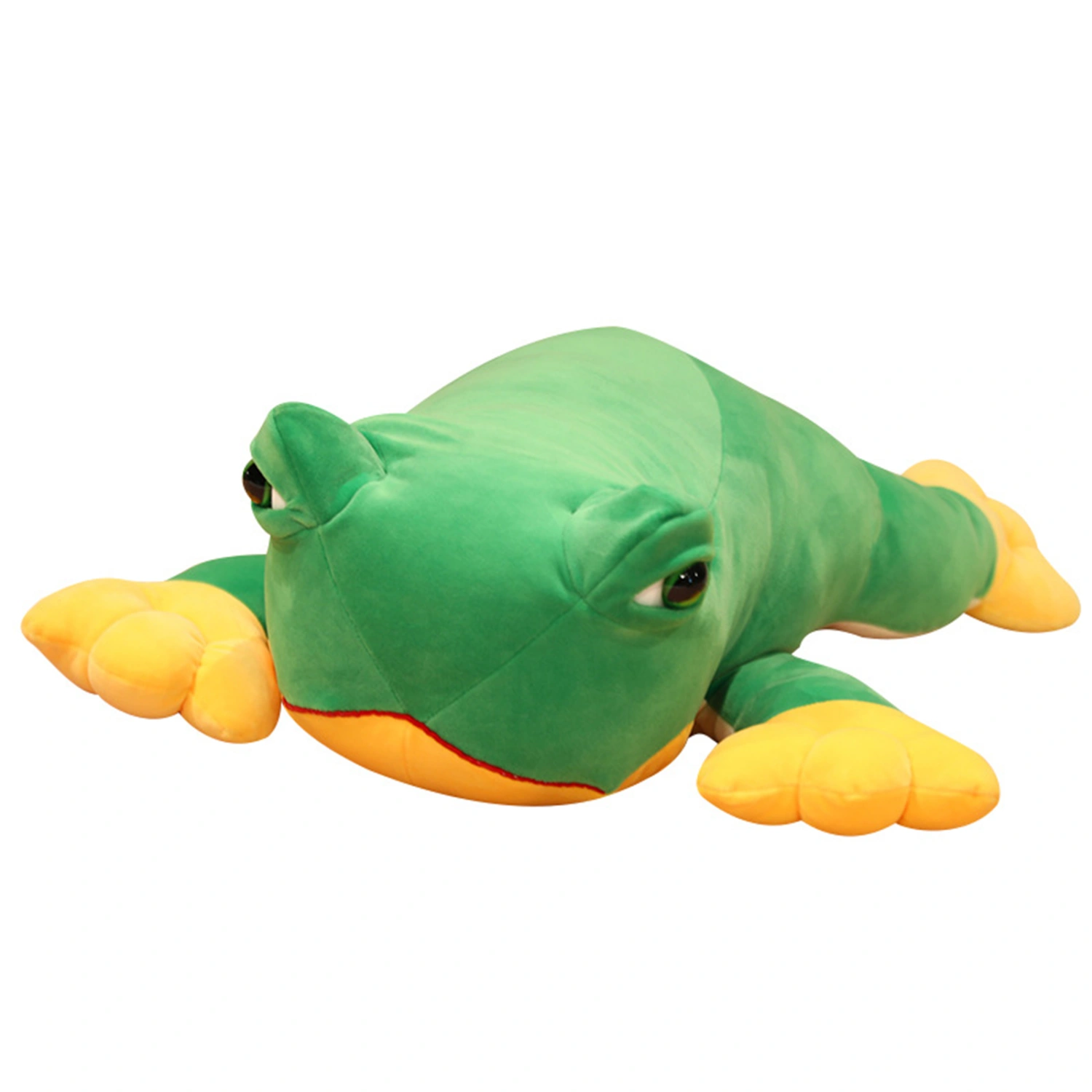 Stuffed Animal Frog Throw Plush Pillow Doll Fluffy Hugging Cushion