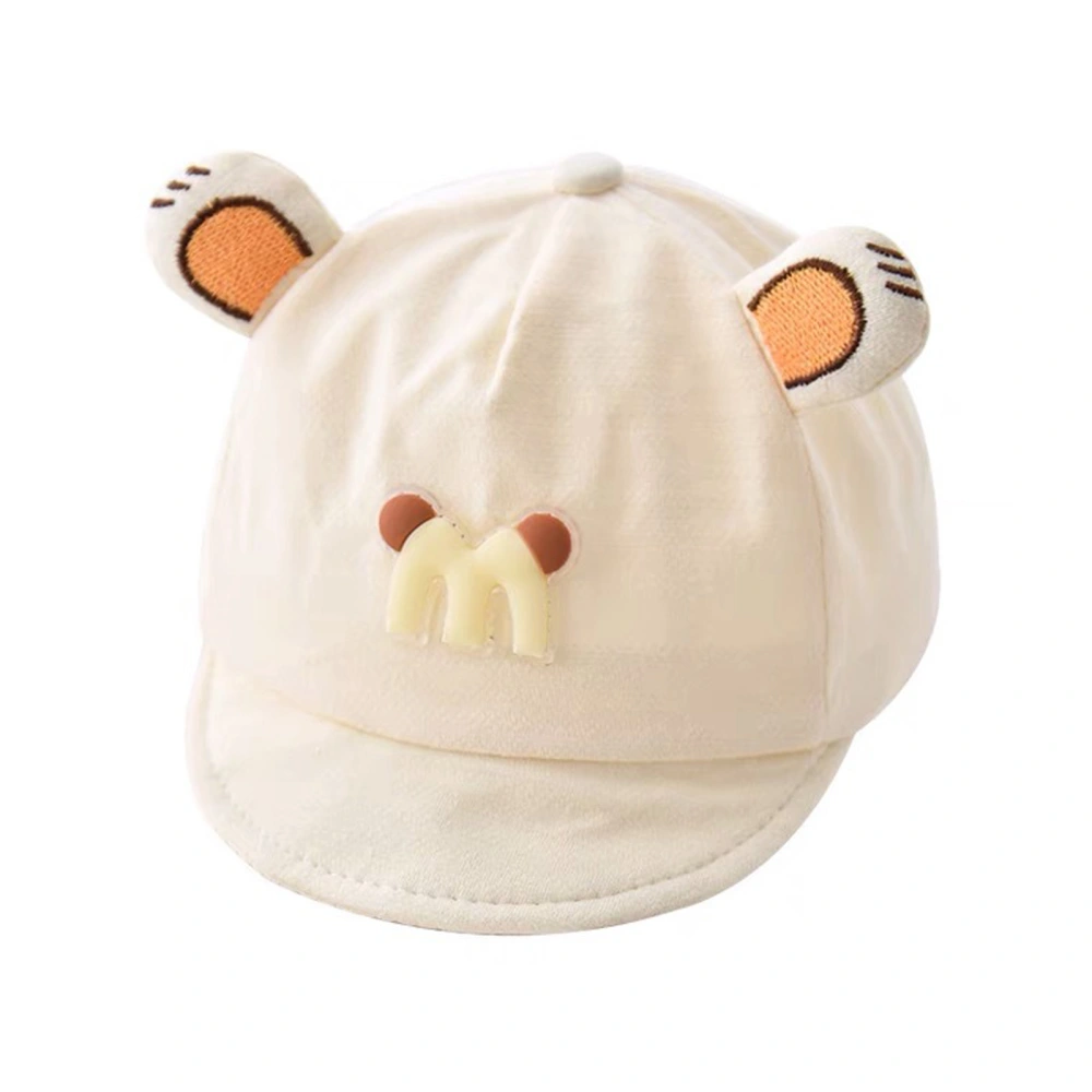 Newborn Cartoon Letter Baseball Hats Infant Sun Protection Cap