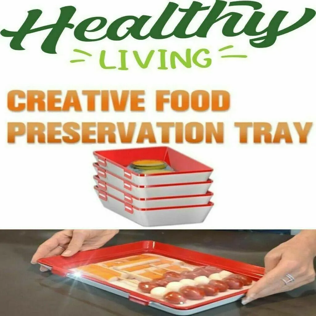 Food Preservation Tray, Food Storage Container Food Storage Tray