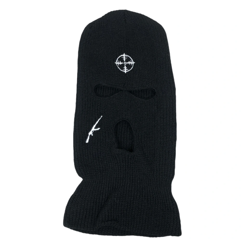 Game Knitted Hat with Aiming Mark Survival Theme Clothing Accessory