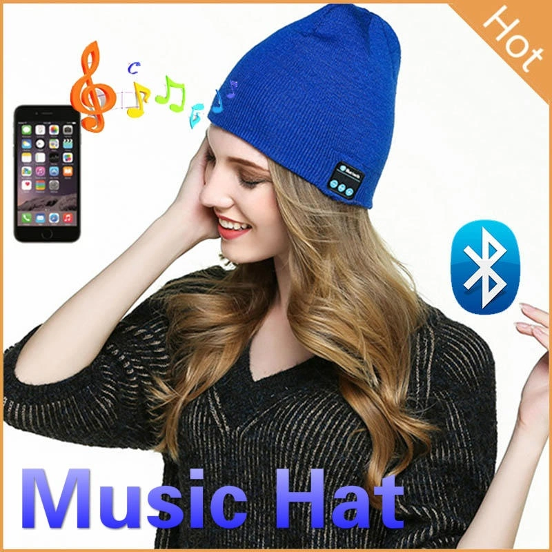 Smart Soft Bluetooth Beanie, Wireless Music Hat for Outdoor Sport