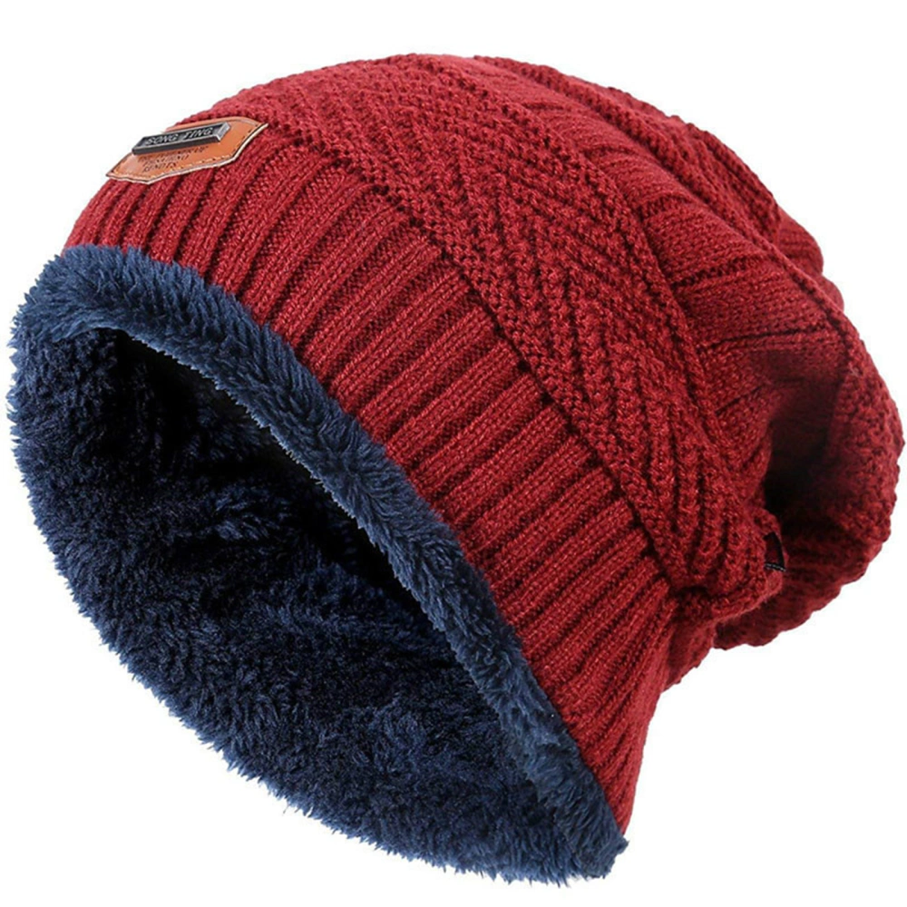 Men Winter Warm Hat Fashion Knit Hat Men Stylish Caps for Travel Outdoor