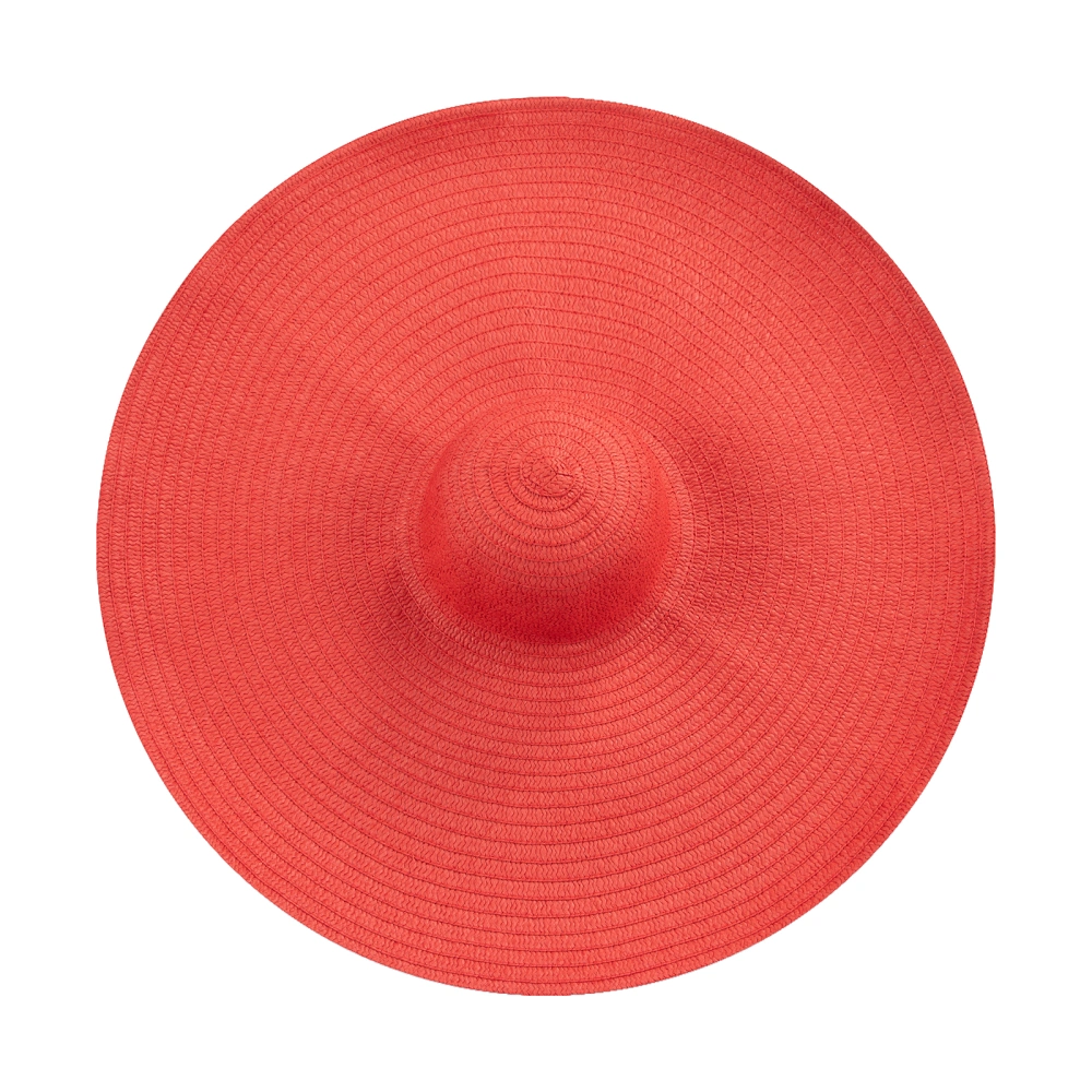 Ladies Hat Sun Protection Foldable Dome Large Wide Brim Straw Hat 