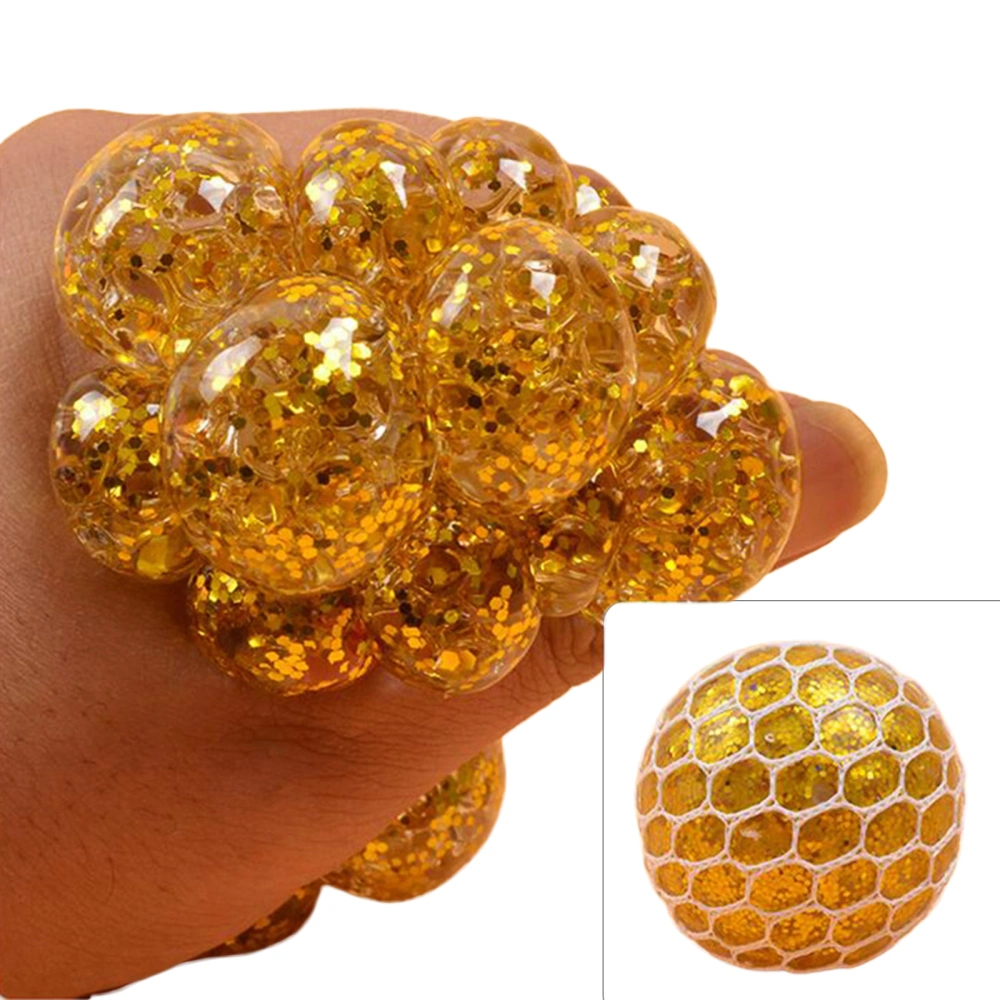 Vent Ball with Sparkling Sequins Funny Creativity Squeeze Toy